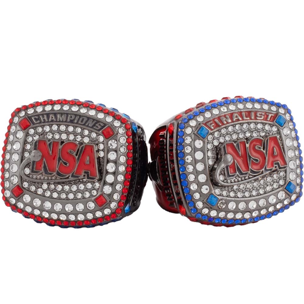NSA Tournament Rings - Gun Metal