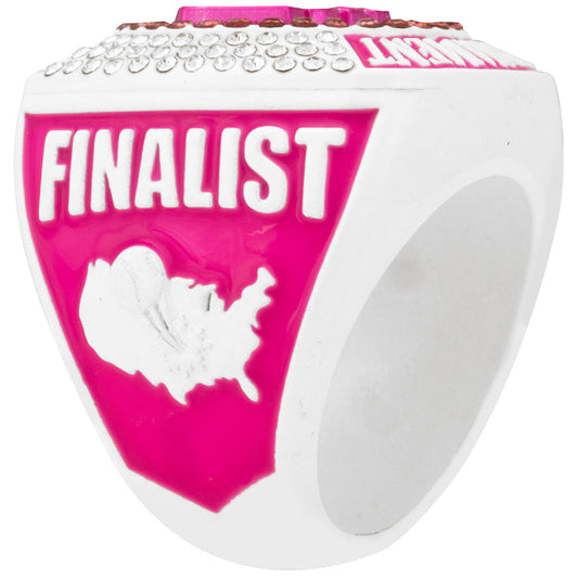 NSA Tournament Ring - Pink and White