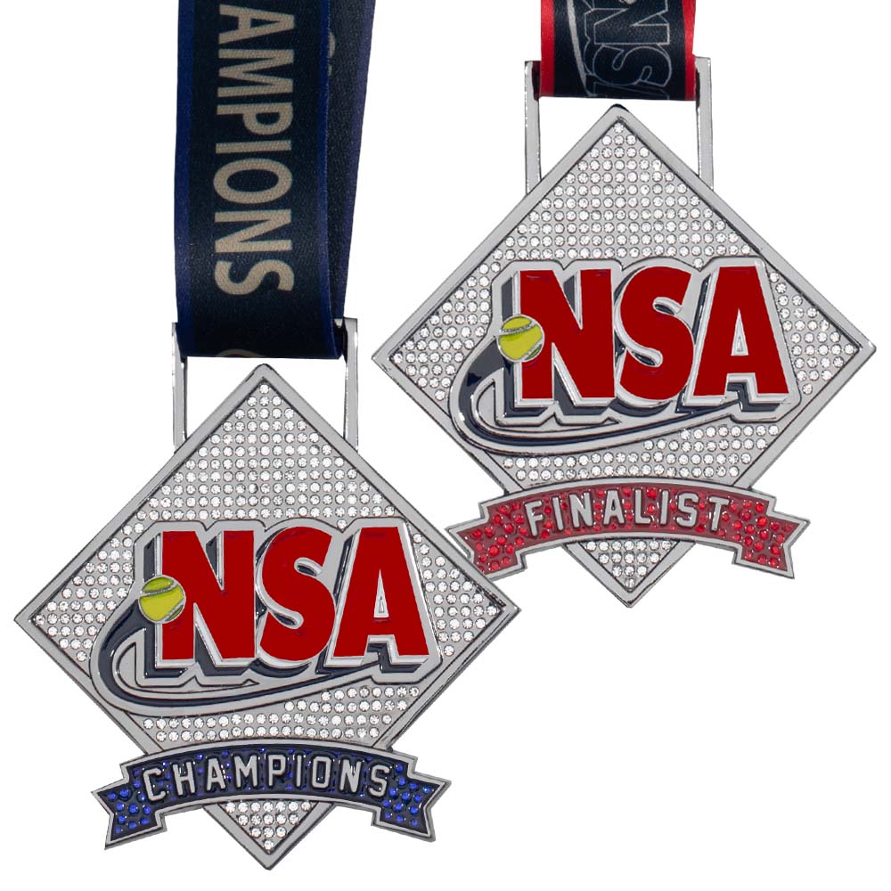 3.5" NSA Medal Various Colors