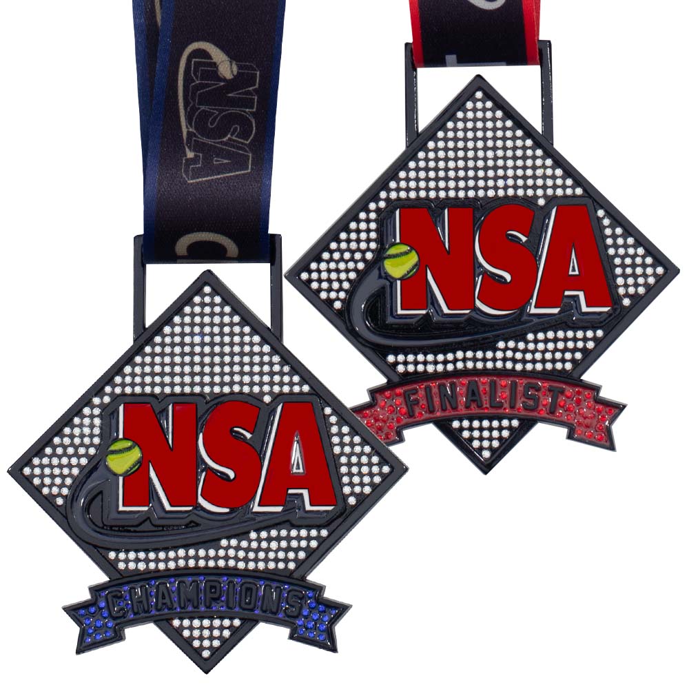 3.5" NSA Medal Various Colors