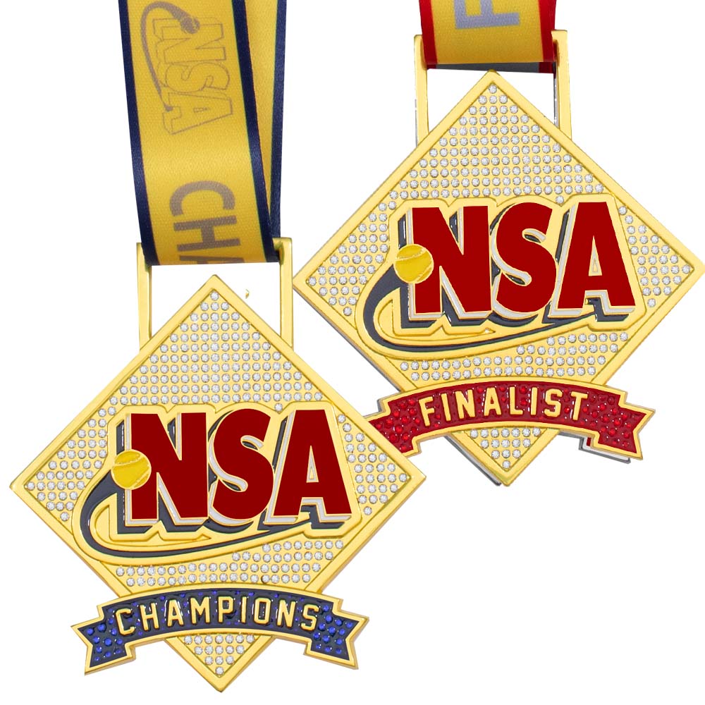3.5" NSA Medal Various Colors