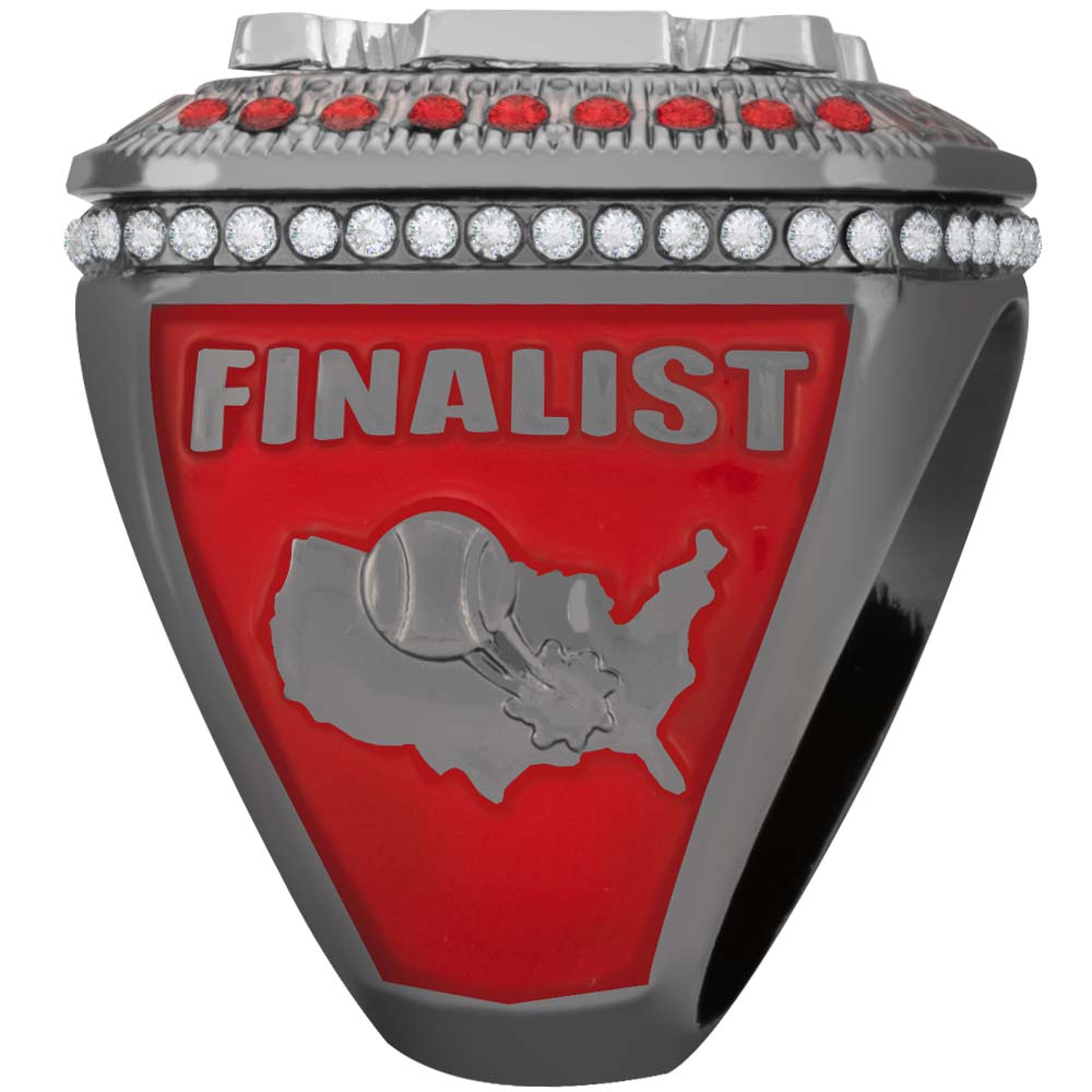 NSA Tournament Rings - Gunmetal