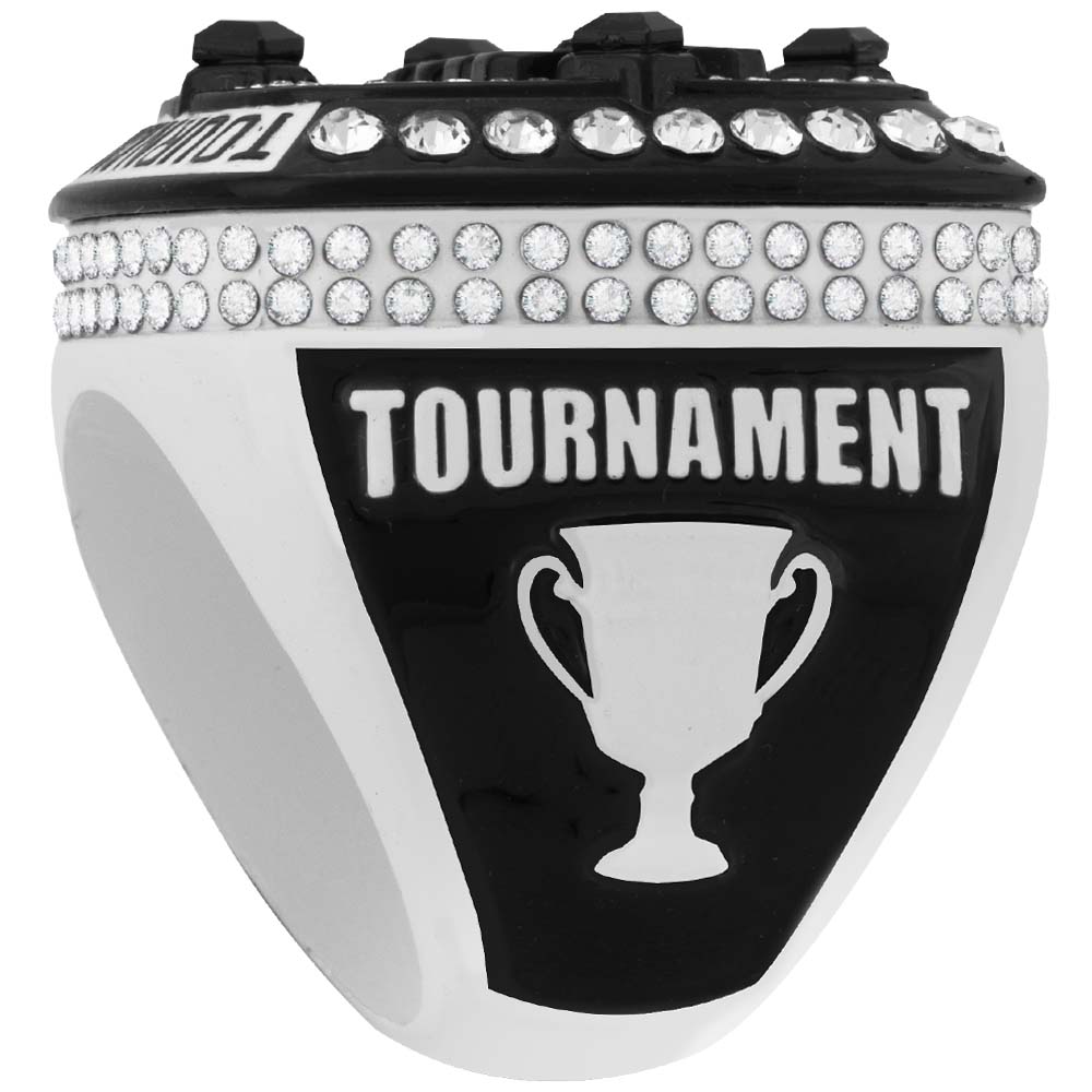 NSA Black/White Tournament Ring