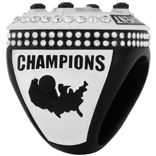NSA Black/White Tournament Ring