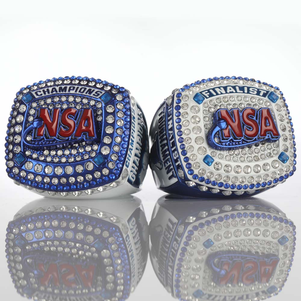 NSA Tournament Rings - Blue & White