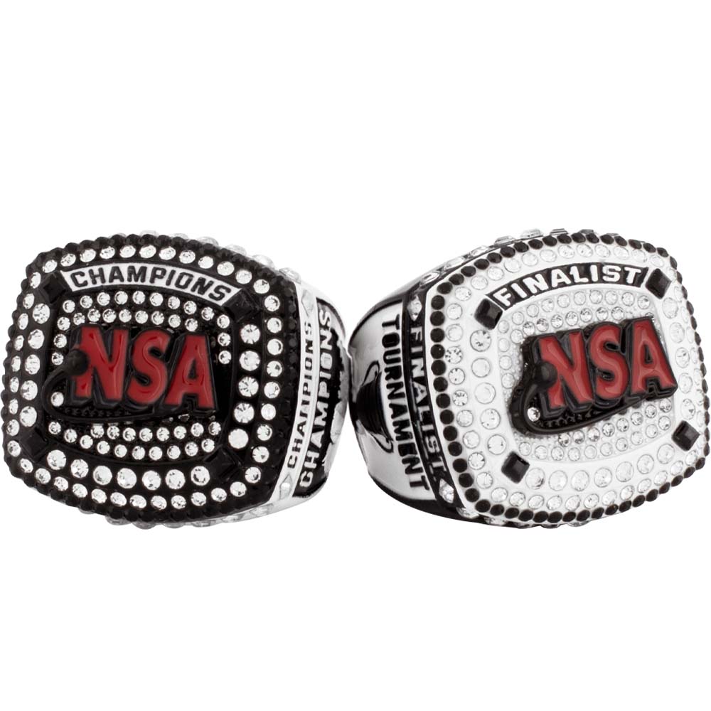NSA Tournament Rings - Black & White