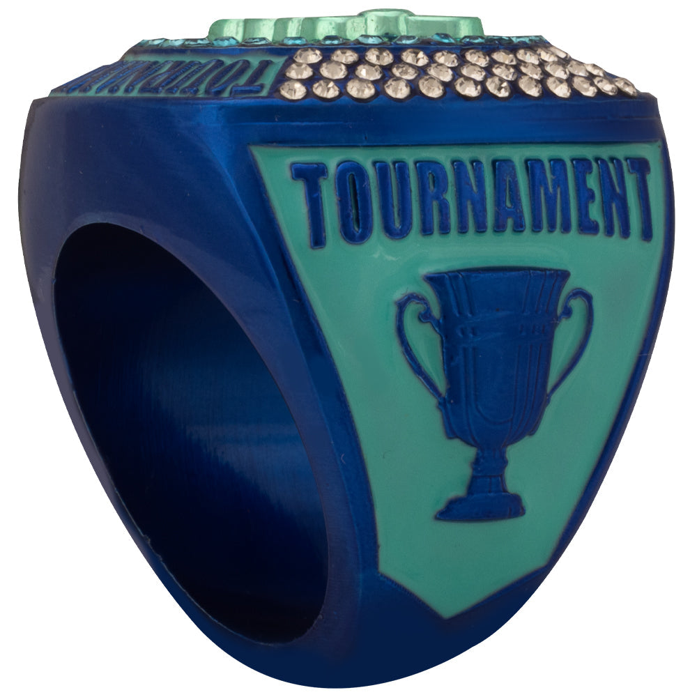 NSA Tournament Ring - Purple and Teal