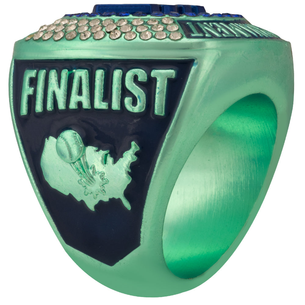 NSA Tournament Ring - Purple and Teal