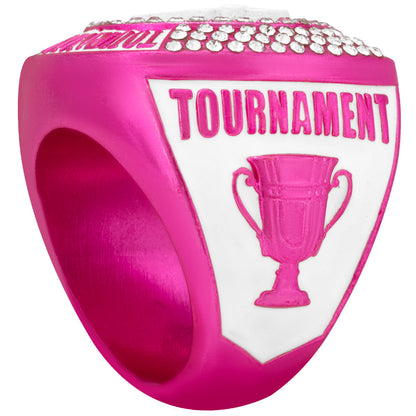 NSA Tournament Ring - Pink and White