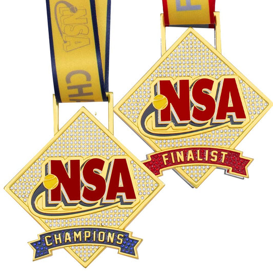 3.5" NSA Medal Various Colors