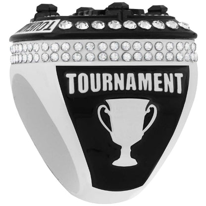 NSA Black/White Tournament Ring
