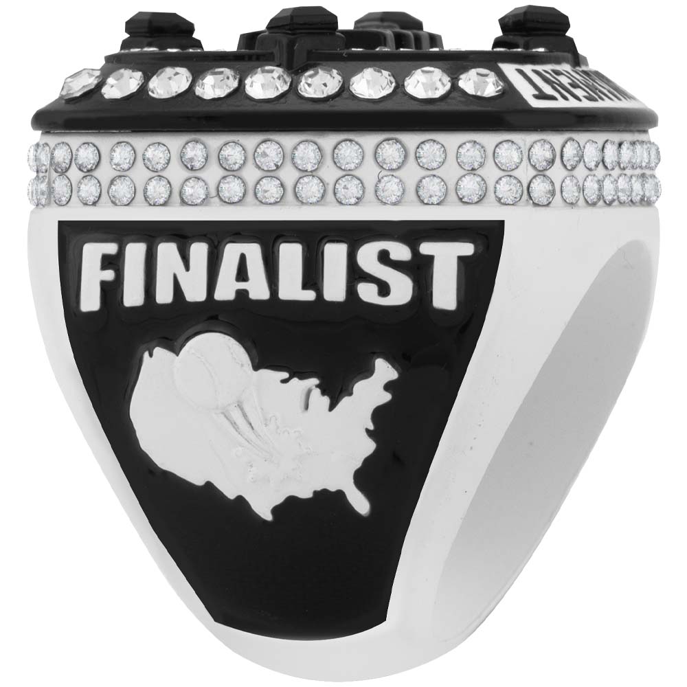 NSA Black/White Tournament Ring