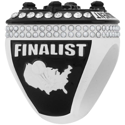 NSA Black/White Tournament Ring