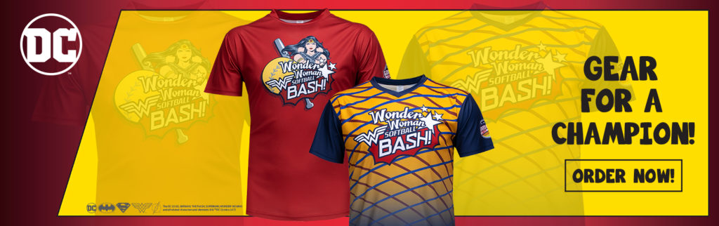 Youth event themes | Wonder Woman themed event merchandise