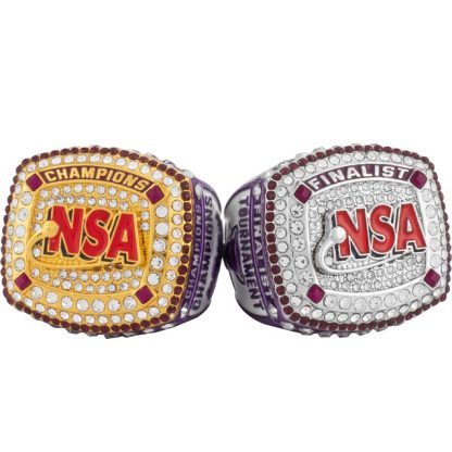 NSA Four Diamond Purple Ring